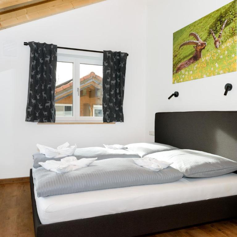 Berg Fux - 5 neue wohlfühl Ferienwohnungen mit Bergblick, Balkon, Parkplatz, nahe Oberstdorf - Apartment mit 3 Schlafzimmern und Bergblick - 25