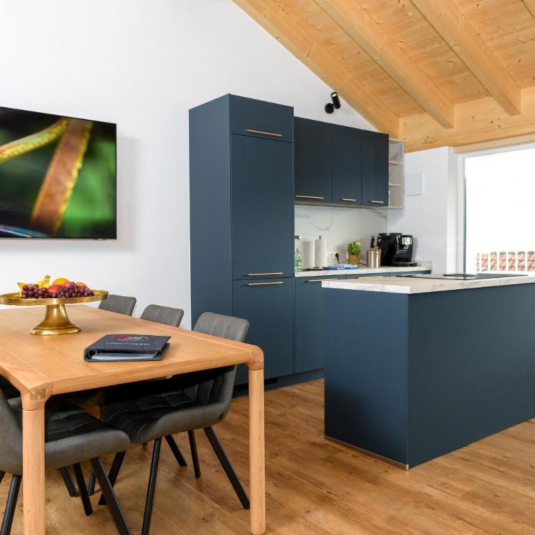 Berg Fux - 5 neue wohlfühl Ferienwohnungen mit Bergblick, Balkon, Parkplatz, nahe Oberstdorf - Apartment mit 3 Schlafzimmern und Bergblick - 27