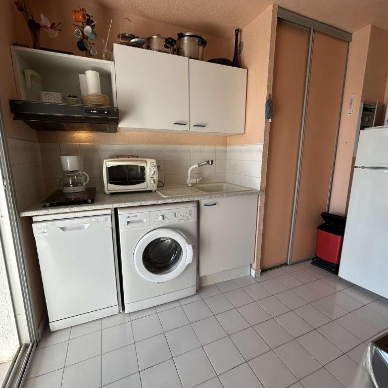 SP280-1125 Appartement 2 pièces - 4 couchages - SAINT PIERRE LA MER - Appartamento con 1 Camera da Letto - 5