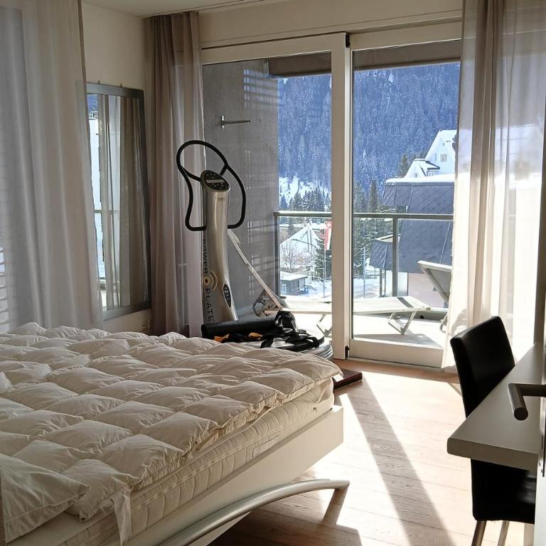 Luxury Penthouse 4 Bedroom 8 Min walk to WEF Davos - Apartment mit 4 Schlafzimmern - 60