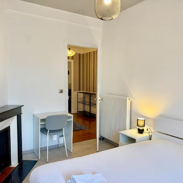 Escale Inn Reims - 4 personnes proche Arena - Appartamento con 2 Camere da Letto - 11