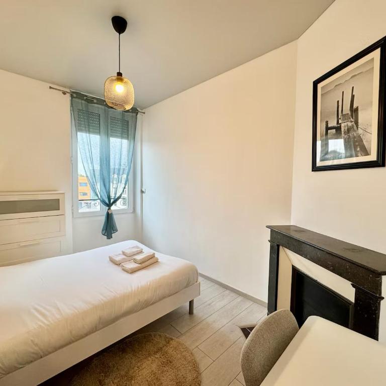 Escale Inn Reims - 4 personnes proche Arena - Appartamento con 2 Camere da Letto - 3