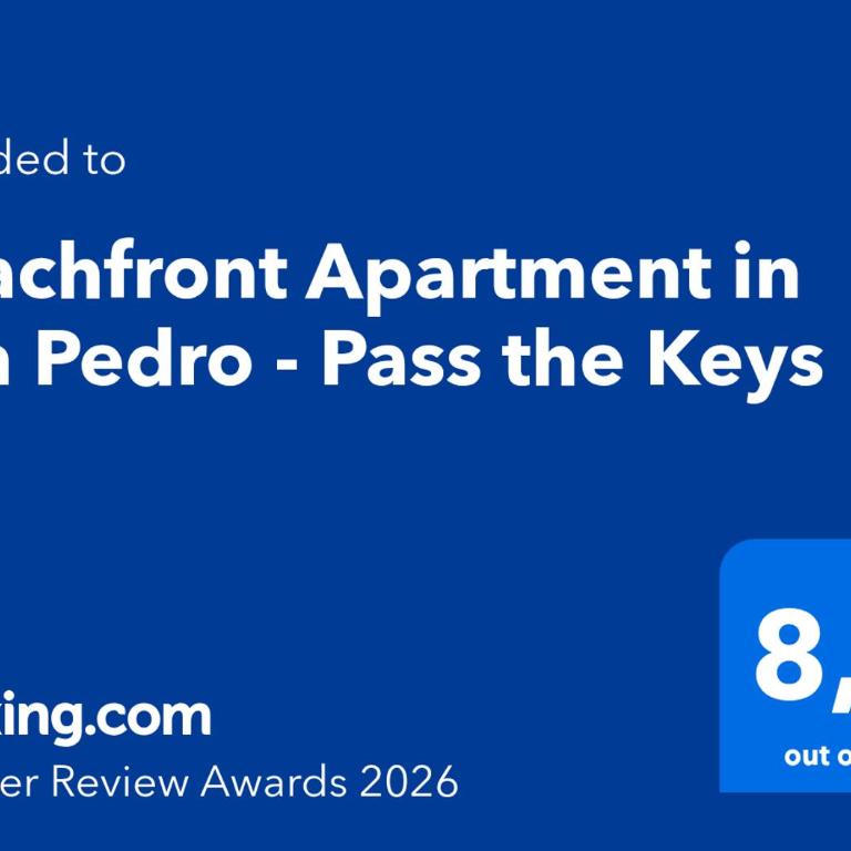 Beachfront Apartment in San Pedro - Pass the Keys - Apartamento de 2 dormitorios - 3
