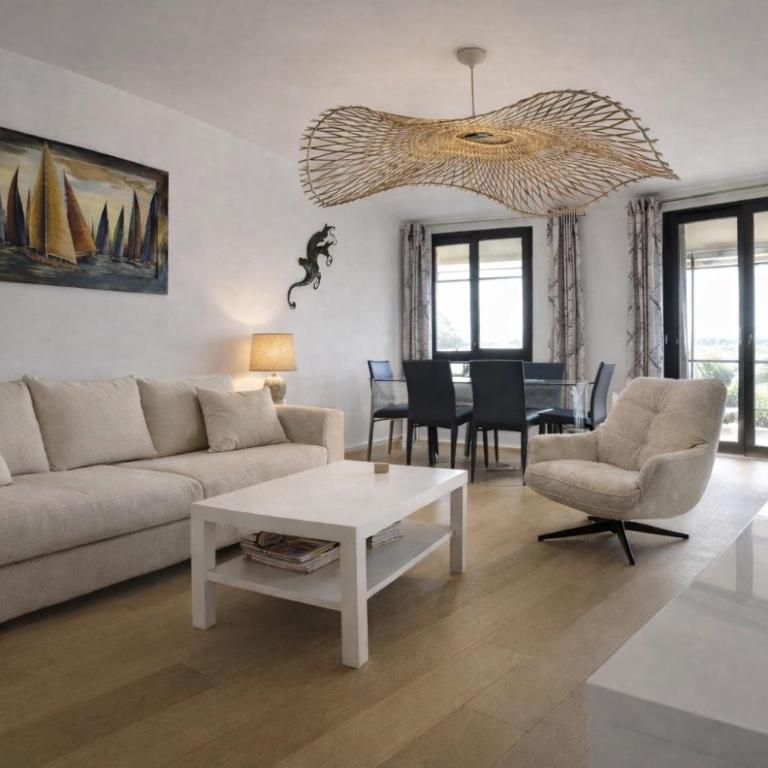 Brigantine111 - Golfe de Saint-Tropez - Appartement climatisé avec vue sur la marina - Appartamento con 2 Camere da Letto - 16