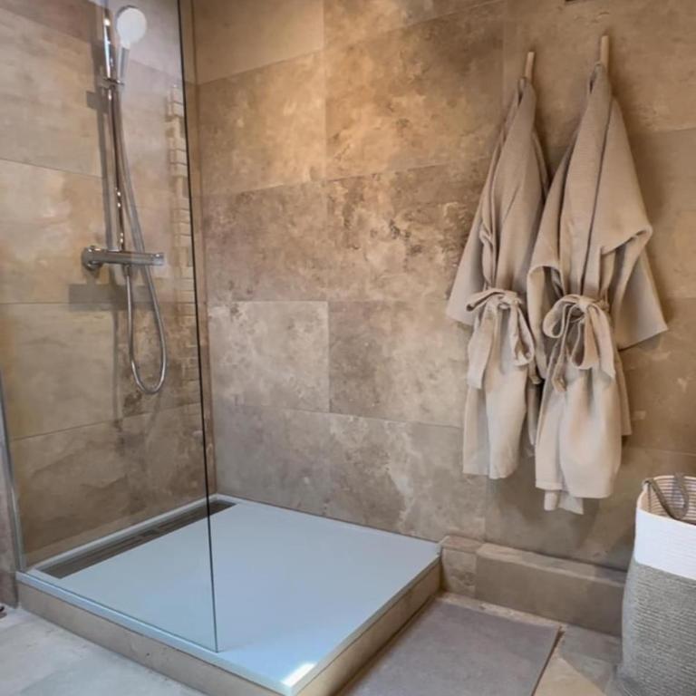 Le Chalet - Appartement avec balnéothérapie - Appartement 1 Chambre avec Baignoire Spa - 21