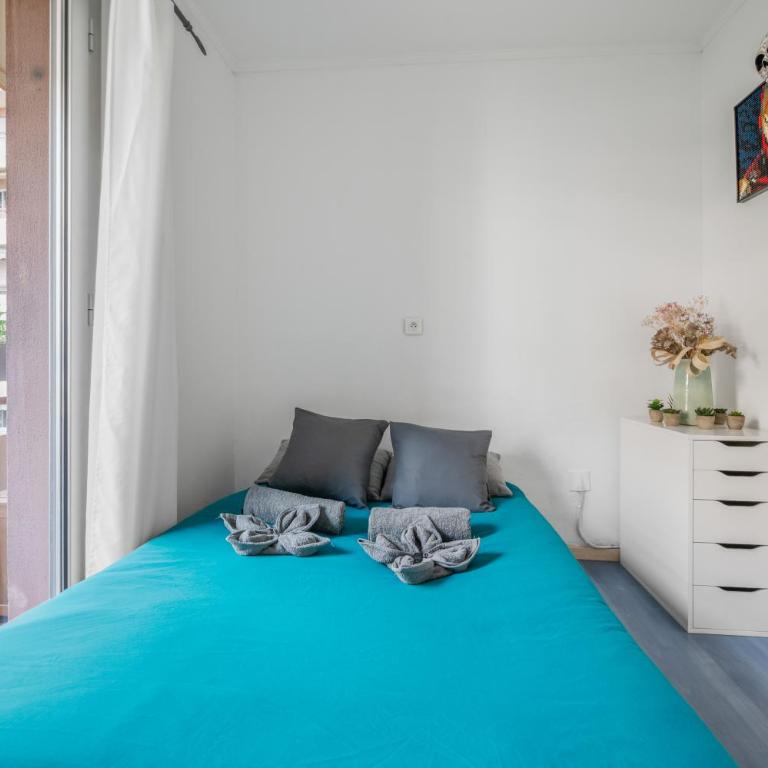 Le Balcon d'Azur - proche Port et gare Nice Riquier - Appartement 2 Chambres - 35
