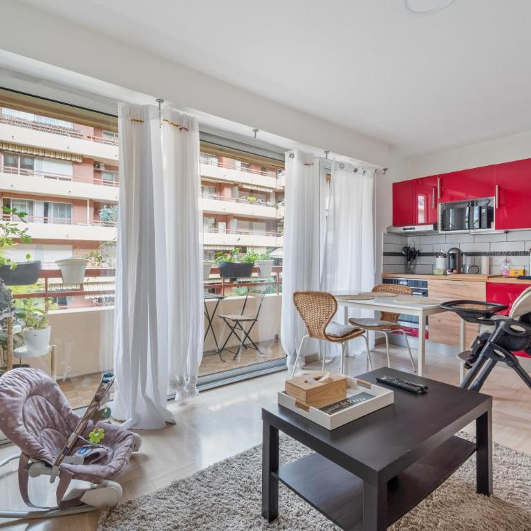 Le Balcon d'Azur - proche Port et gare Nice Riquier - Appartement 2 Chambres - 9