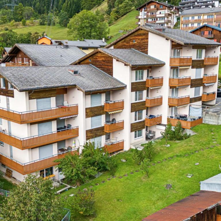 Ambiente Appartement C2 - moderne Ferienwohnung mit Terrasse in Leukerbad - Apartment mit 1 Schlafzimmer und Terrasse - 22