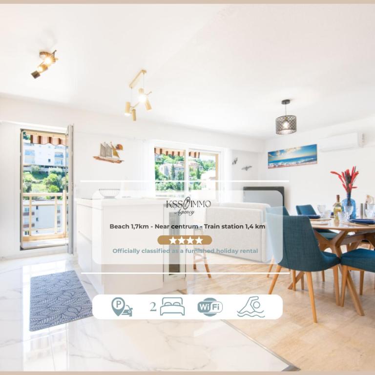Appart 4 étoiles, piscine, parking, wifi - Appartamento - 1