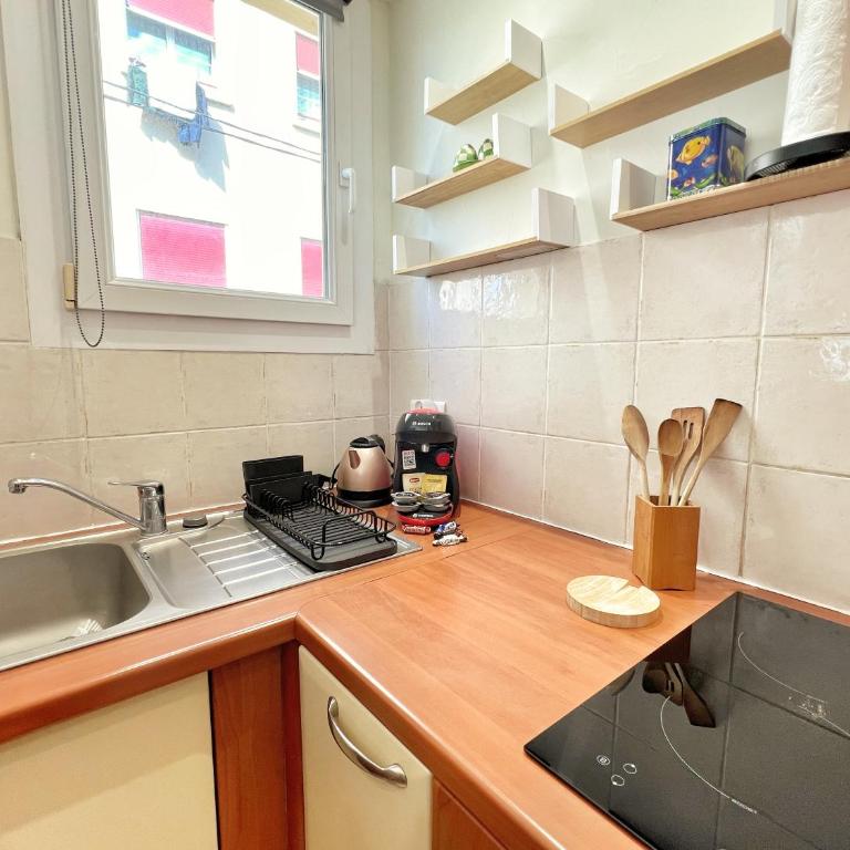 Studio L'Azur, Sanary centre avec parking, Vue mer, Climatisation - Studio mit Meerblick - 26