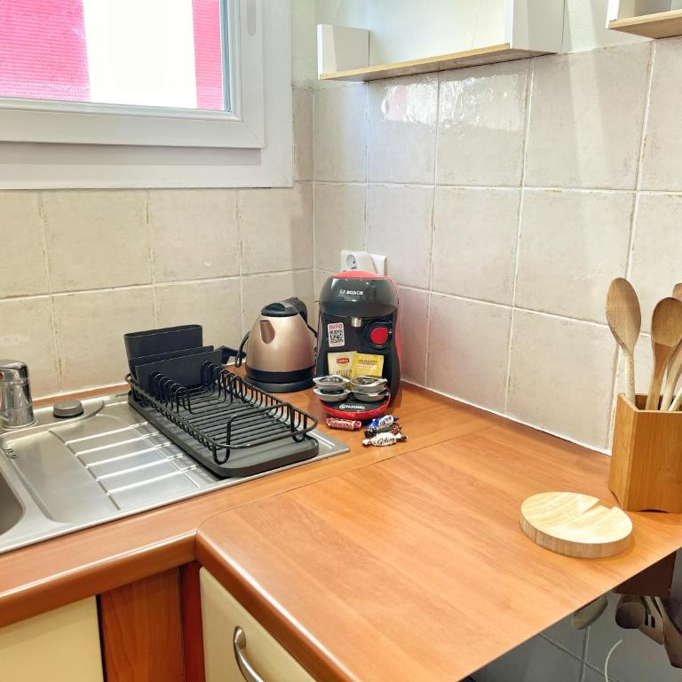 Studio L'Azur, Sanary centre avec parking, Vue mer, Climatisation - Studio mit Meerblick - 31