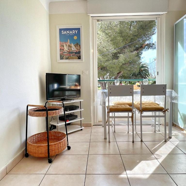 Studio L'Azur, Sanary centre avec parking, Vue mer, Climatisation - Studio mit Meerblick - 33