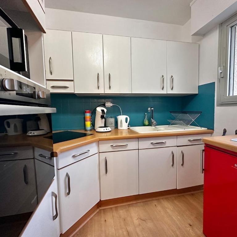 Isabelle - Appart 31m2 confortable en RDC avec parking et terrasse - Apartment mit 1 Schlafzimmer - 6