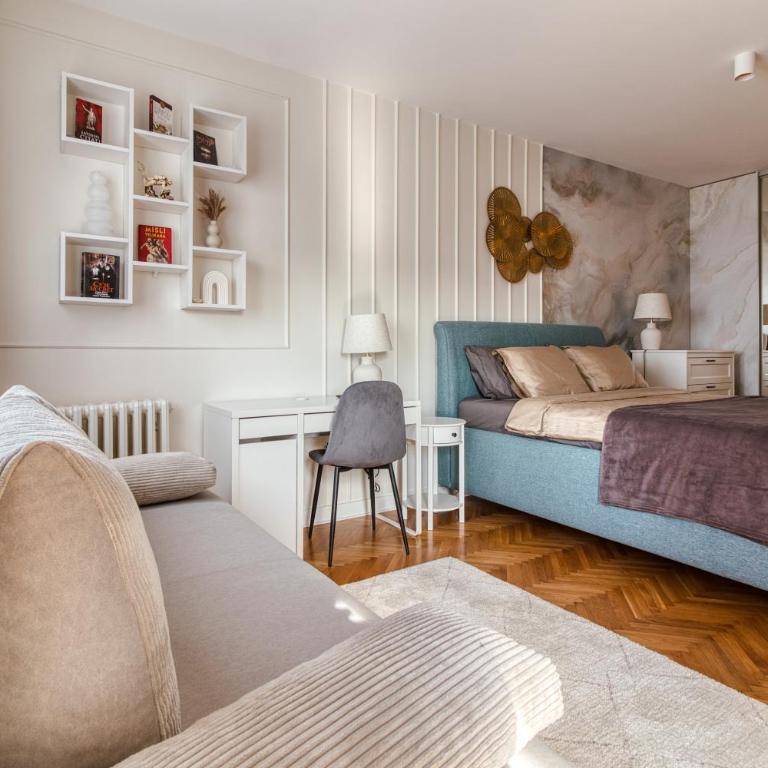 Grand Atelier Skadarlija Signature Luxury - Two-Bedroom Deluxe Apartment with Balcony - 32