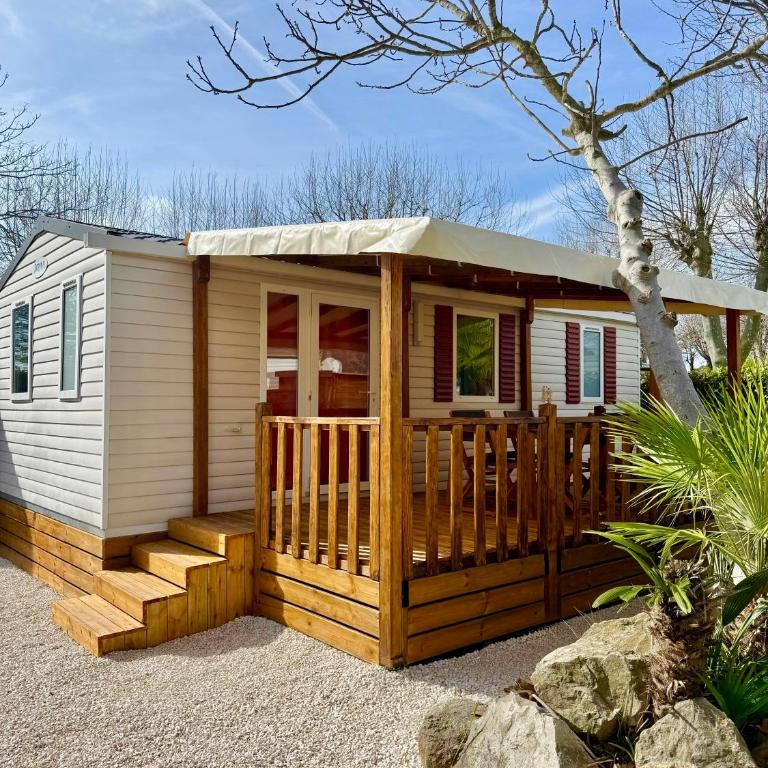 Eden Cottages - Premium Cottage avec Piscine - Mobile Home - 4
