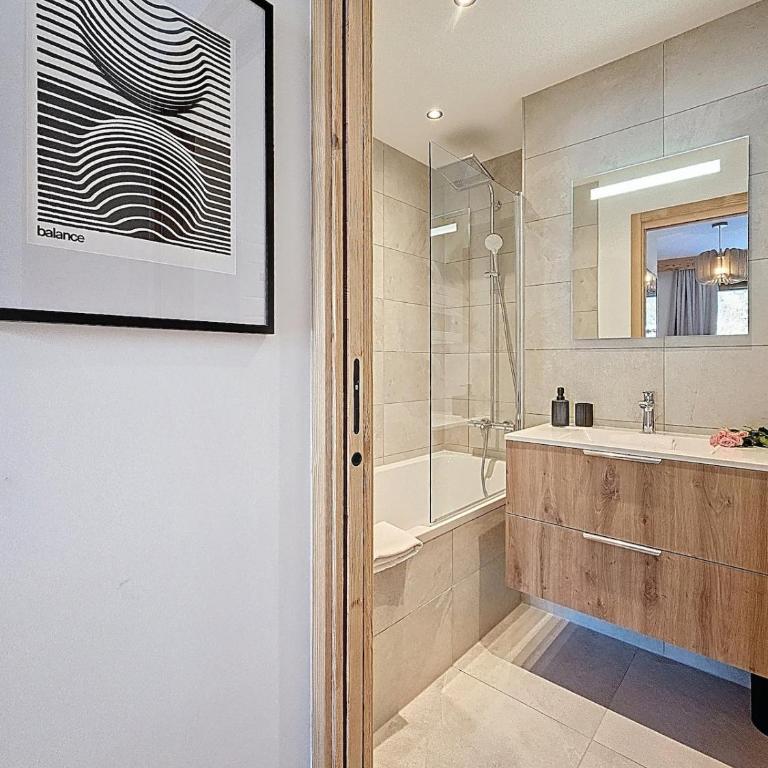 Écrin de Prestige au Cœur de Chamonix - 2 Suites - Appartamento con 2 Camere da Letto - 10