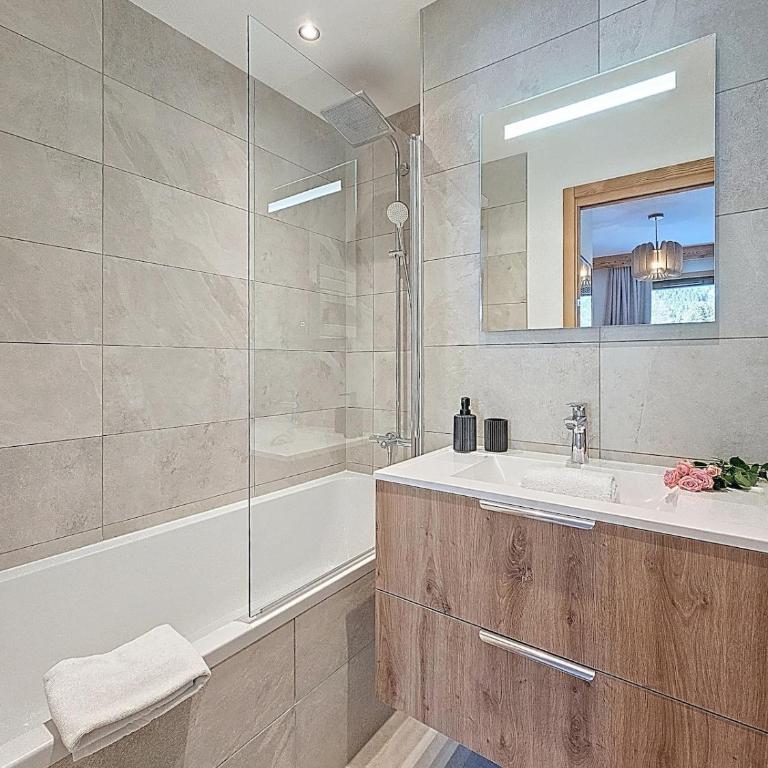 Écrin de Prestige au Cœur de Chamonix - 2 Suites - Appartamento con 2 Camere da Letto - 9