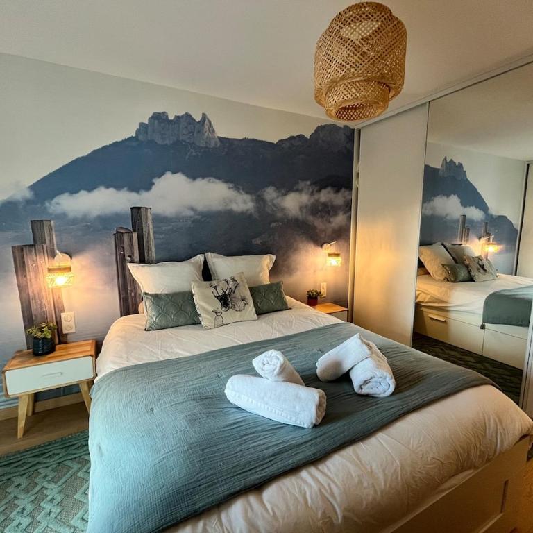 Pépite Suites - LE PARADIS BLEU - Au Bord du Lac - Terrasse & Garage - Apartamento de 1 dormitorio - 8