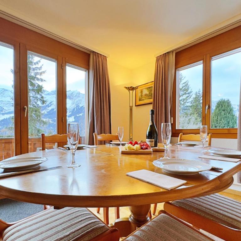 Chalet Miravalle 3 - Apartment mit 3 Schlafzimmern und Balkon - 1