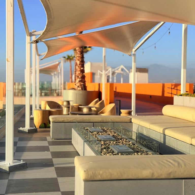 Nuevo y moderno Depto con vista al mar condominio Playa Serena - One-Bedroom Apartment with Sea View and Balcony - 21
