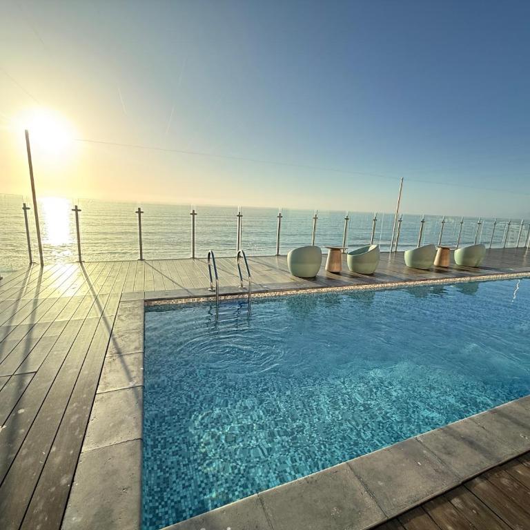 Nuevo y moderno Depto con vista al mar condominio Playa Serena - One-Bedroom Apartment with Sea View and Balcony - 20