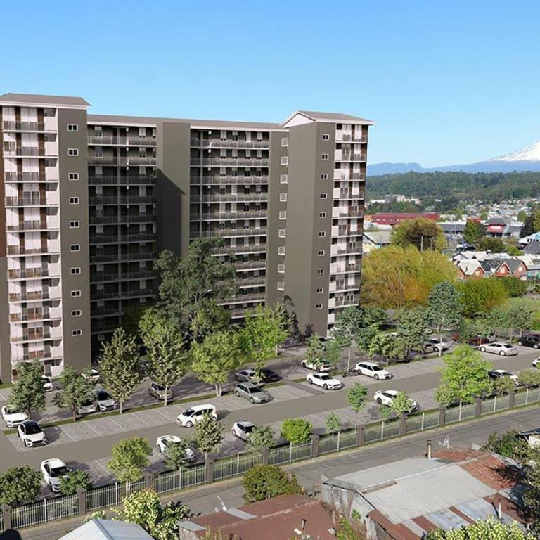 Departamento en Villarrica con vista a lago y volcanes - Apartamento de 3 dormitorios con vistas al lago - 2