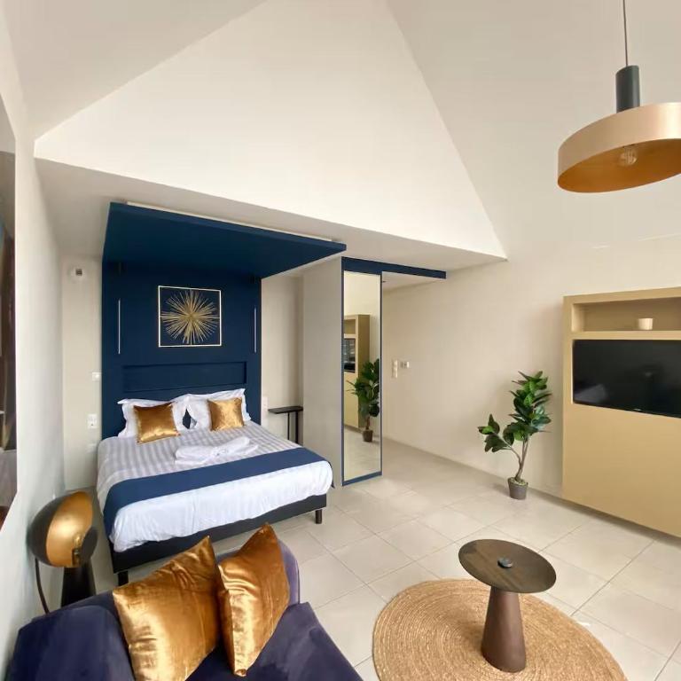 Suite Design - Plage à 50m - Terrasse sud - One-Bedroom Apartment - 3
