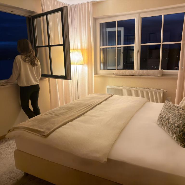 "GLÜCKSMOMENT" - Premium Apartments Seekirchen, beeindruckende Ferienwohnung mit gemeinsam genutzter Poolarea - Apartment - 56