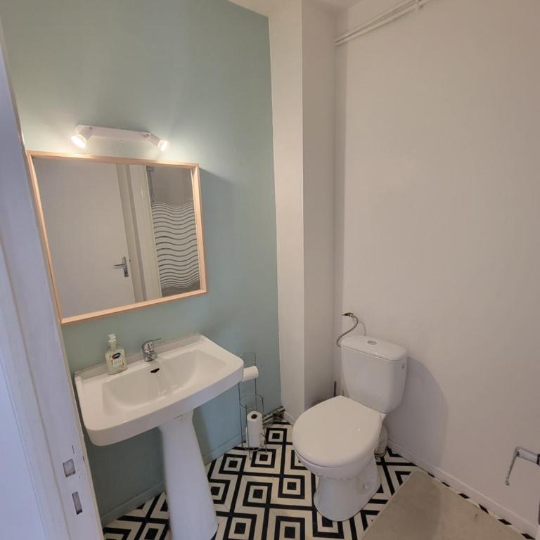 Chambre Lumineuse - Centre et Chateau - Cuisine Partagée et Salle de Bain Privée - Appartement 1 Chambre - 5