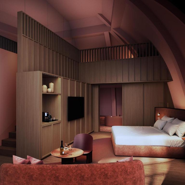 Hotel Palacio Bellas Artes San Sebastian, Curio Collection by Hilton - Family Connecting Cupula Suite - 1