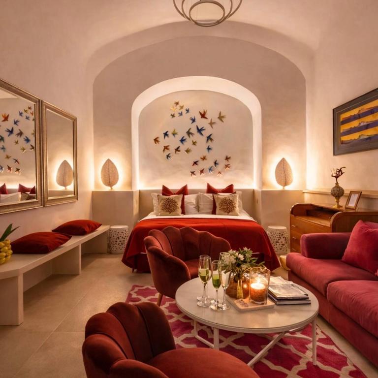 Suite Belvedere Capri Exclusive Rooms - Junior Suite con Vista Mare - 9