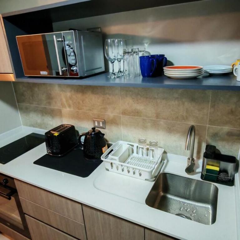 Moderno y Céntrico Refugio - One-Bedroom Apartment - 19