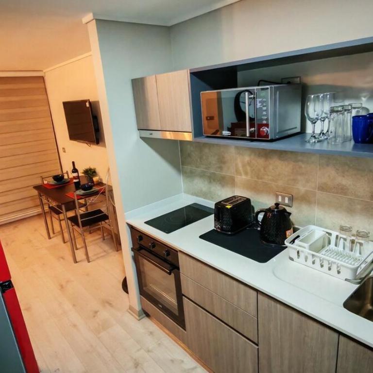Moderno y Céntrico Refugio - One-Bedroom Apartment - 22