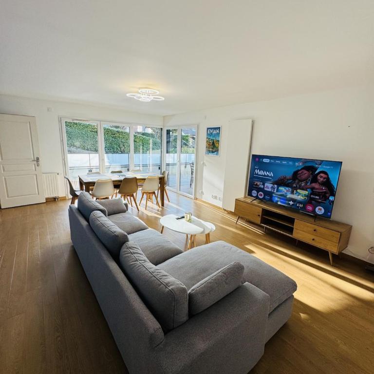 Eminence T4 Evian Center, terrace and parking - Appartement 3 Chambres - 12