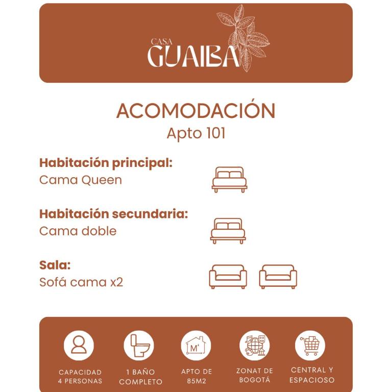 Encantador apartamento en la Zona Rosa - Two-Bedroom Apartment - 36