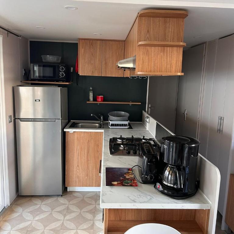 Camping 4 étoiles Mobil-Home Haut de Gamme Neuf 6-8 pers - Mobile Home - 1