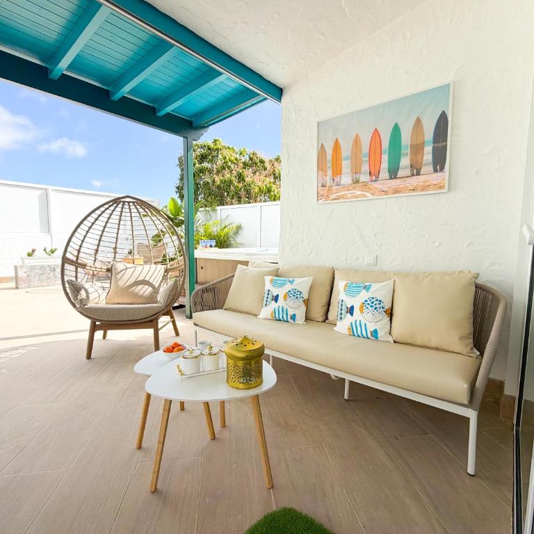 Oasis Beach Home III The Paradise with private Jacuzzi - Three-Bedroom Villa - 15