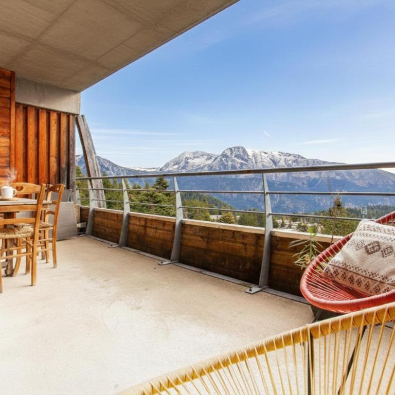 appartement ski aux pieds - 2 chambres - terrasse vue montagne - parking - Apartamento de 2 dormitorios - 5