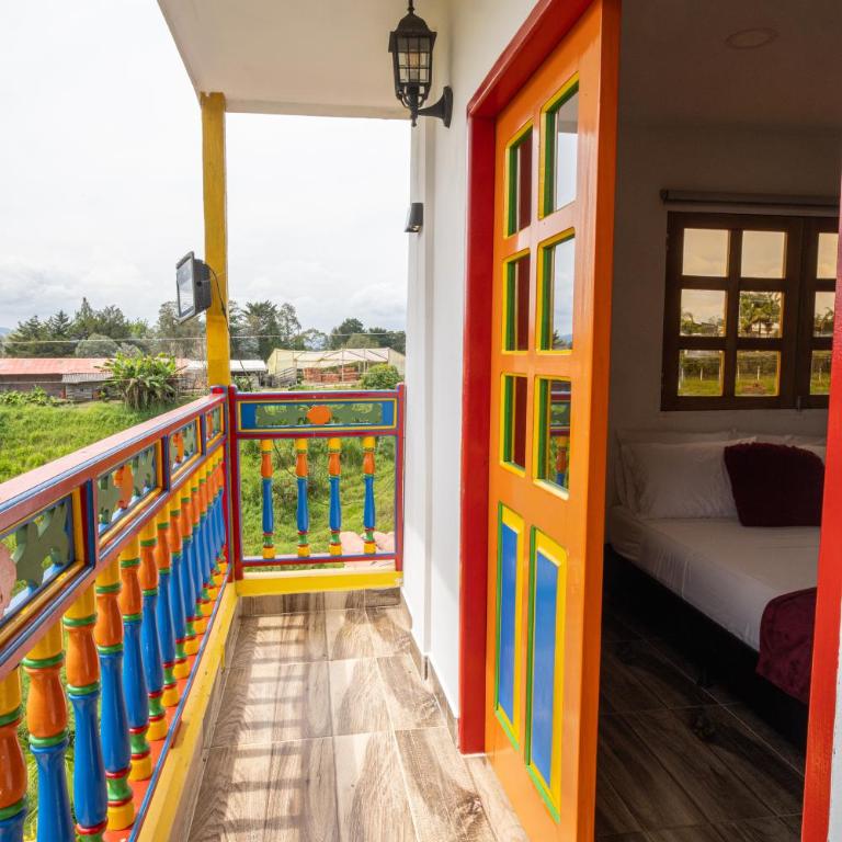 Roble Colonial - Apartamentos Deluxe en Guatapé - Apartamento Deluxe de 2 dormitorios con balcón - 43