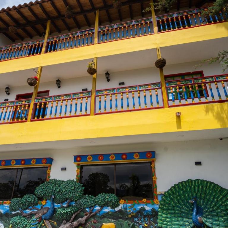 Roble Colonial - Apartamentos Deluxe en Guatapé - Apartamento Deluxe de 2 dormitorios con balcón - 55