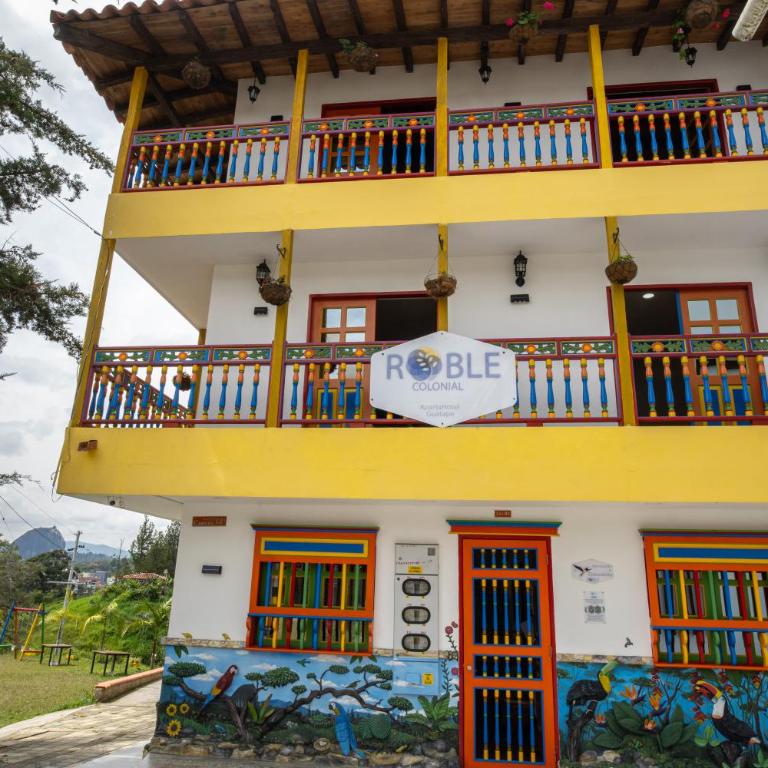 Roble Colonial - Apartamentos Deluxe en Guatapé - Apartamento Deluxe de 2 dormitorios con balcón - 58