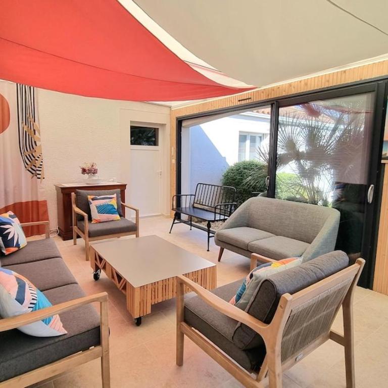 Villa Éole 8 people pool sea golf - Villa 3 Chambres - 17