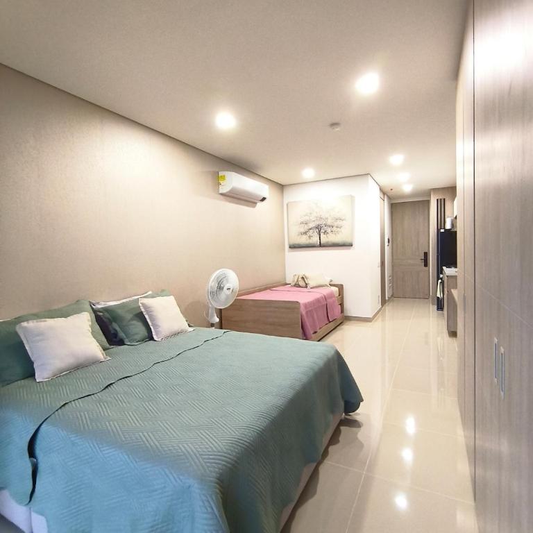 Loft cerca al mar, Piscinas, 4 personas - Apartamento de 1 dormitorio - 5