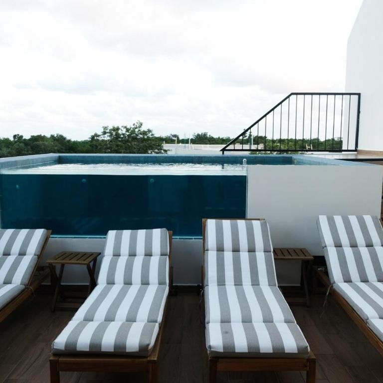 Sky Pool Suite - 4 Guests - Near the Beach - Apartamento de 1 dormitorio - 28