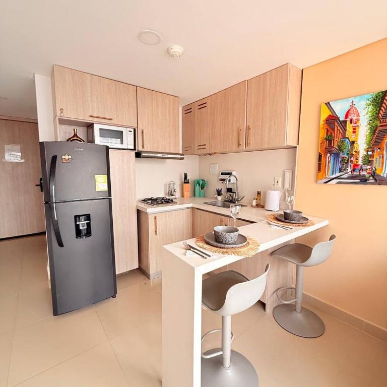Duplex moderno con piscina a pasos del mar - One-Bedroom Apartment - 15