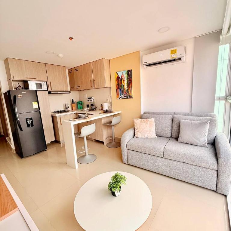Duplex moderno con piscina a pasos del mar - One-Bedroom Apartment - 45
