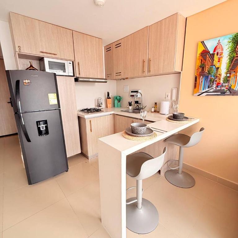 Duplex moderno con piscina a pasos del mar - One-Bedroom Apartment - 47