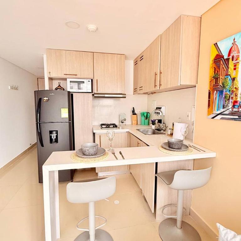 Duplex moderno con piscina a pasos del mar - One-Bedroom Apartment - 55