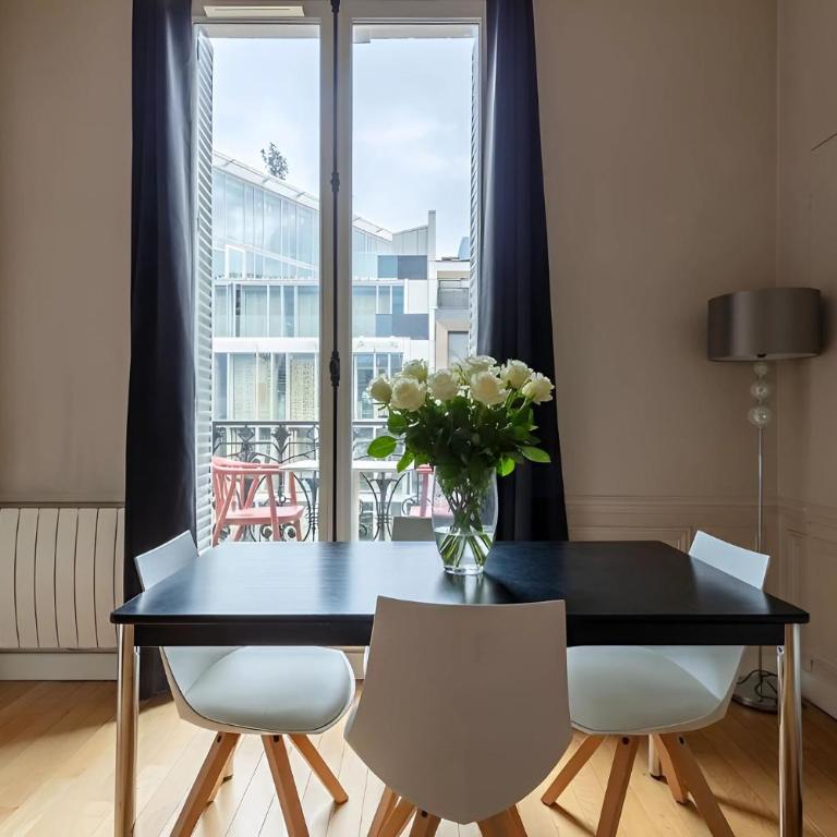 Eiffel View - Elegant 1BR - Terrace - Appartement 1 Chambre avec Balcon et Vue sur la Ville - 8