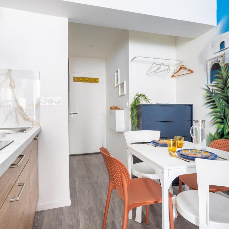 Studio bleu Sidi Bou Said à Clermont ferrand - Apartamento de 1 dormitorio - 4
